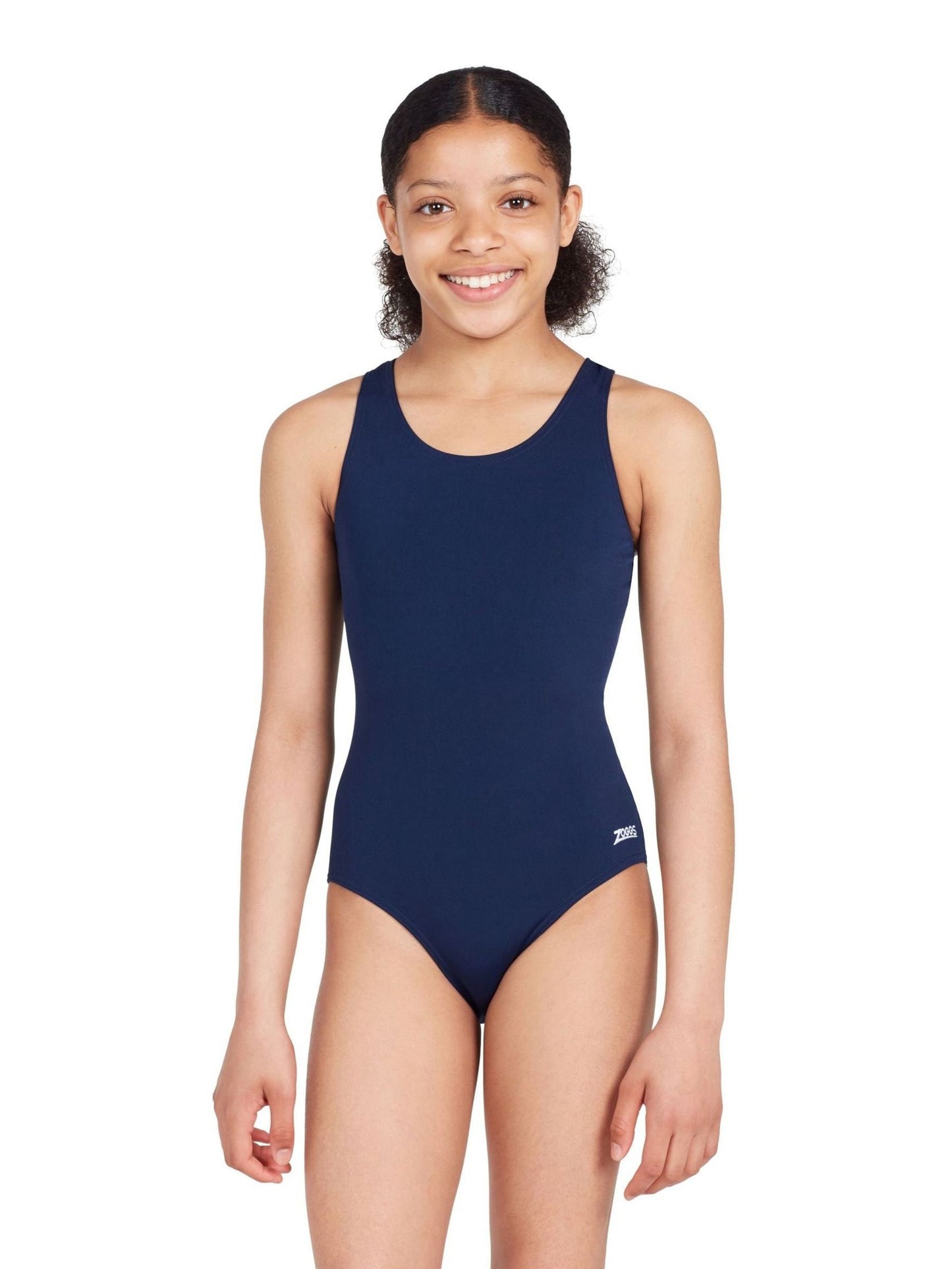 Dsiney Kidz - Zoggs Blue Cottesloe Sportsback Swimsuit image 1