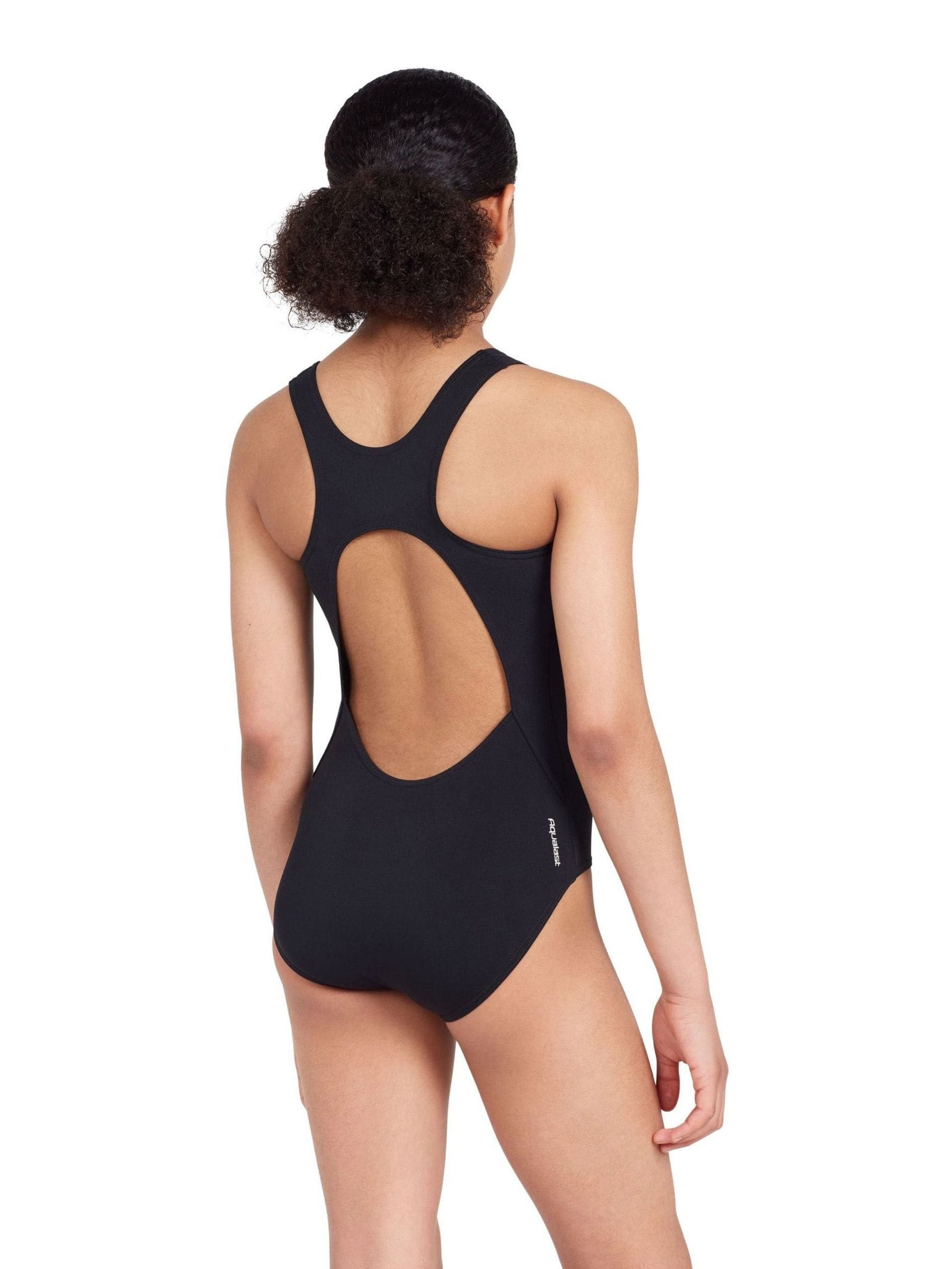Dsiney Kidz - Zoggs Black Cottesloe Sportsback Swimsuit image 3