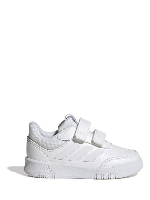 adidas White Tensaur Hook and Loop Infant Trainers image 1