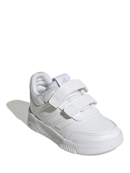 adidas White Tensaur Hook and Loop Infant Trainers image 3