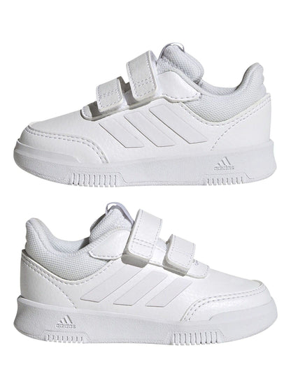 adidas White Tensaur Hook and Loop Infant Trainers image 5