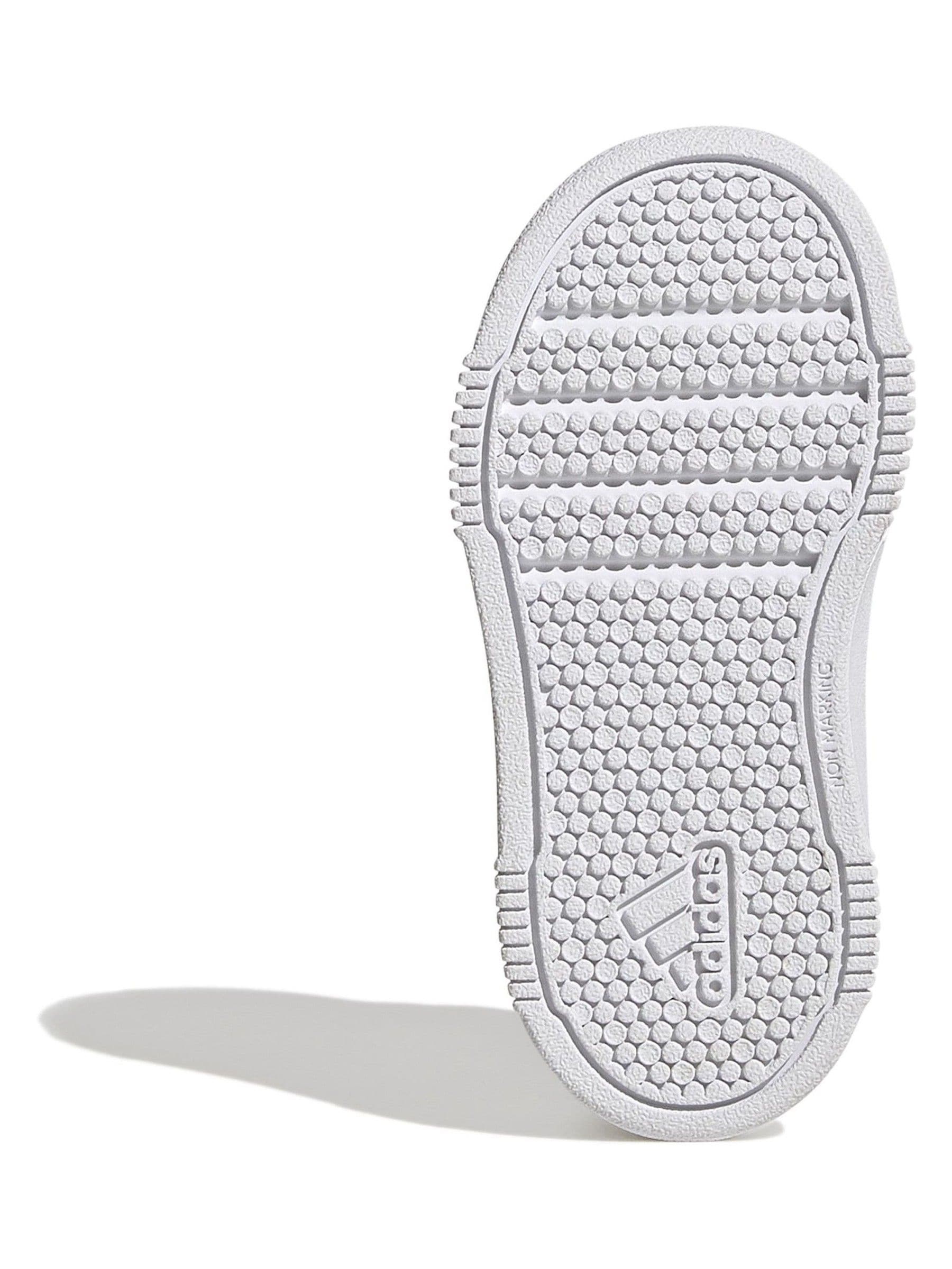 adidas White Tensaur Hook and Loop Infant Trainers image 7