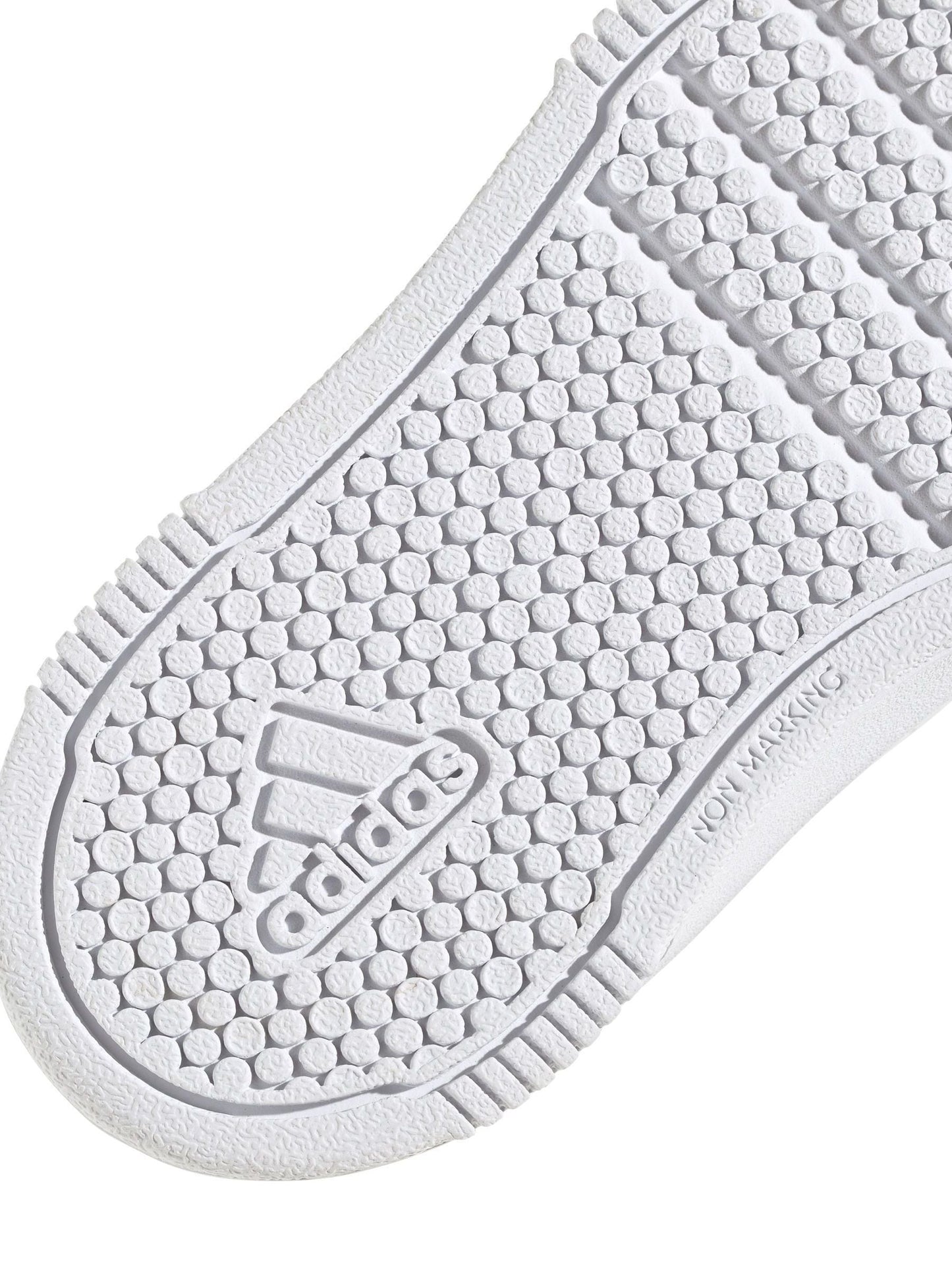 adidas White Tensaur Hook and Loop Infant Trainers image 9