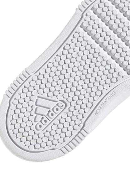 adidas White Tensaur Hook and Loop Infant Trainers image 9
