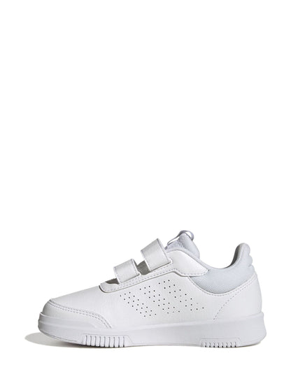 adidas White Hook and Loop Tensaur Kids Trainers image 5