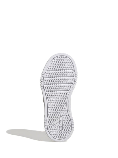 adidas White Hook and Loop Tensaur Kids Trainers image 6