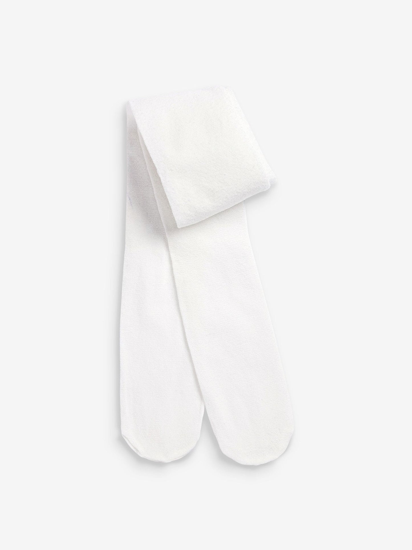 White Sparkle Tights