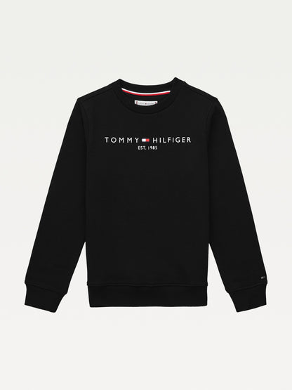 Dsiney Kidz - Tommy Hilfiger Black Essential Sweatshirt image 5
