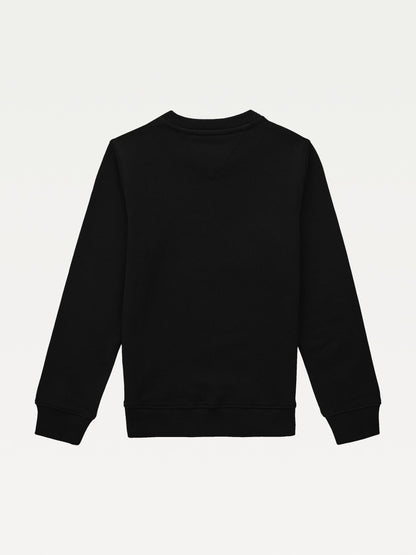 Dsiney Kidz - Tommy Hilfiger Black Essential Sweatshirt image 6