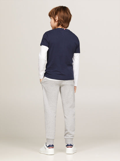 Tommy Hilfiger Blue Navy Essential T-Shirt image 2