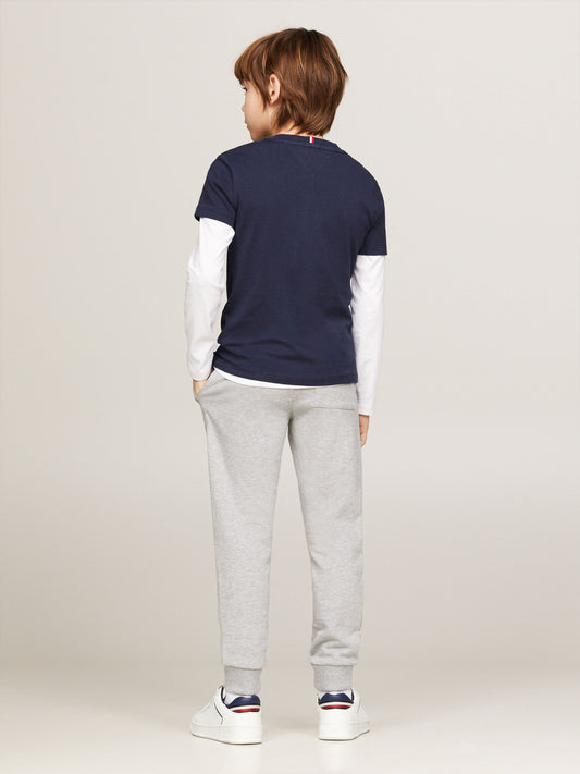Tommy Hilfiger Blue Navy Essential T-Shirt image 2