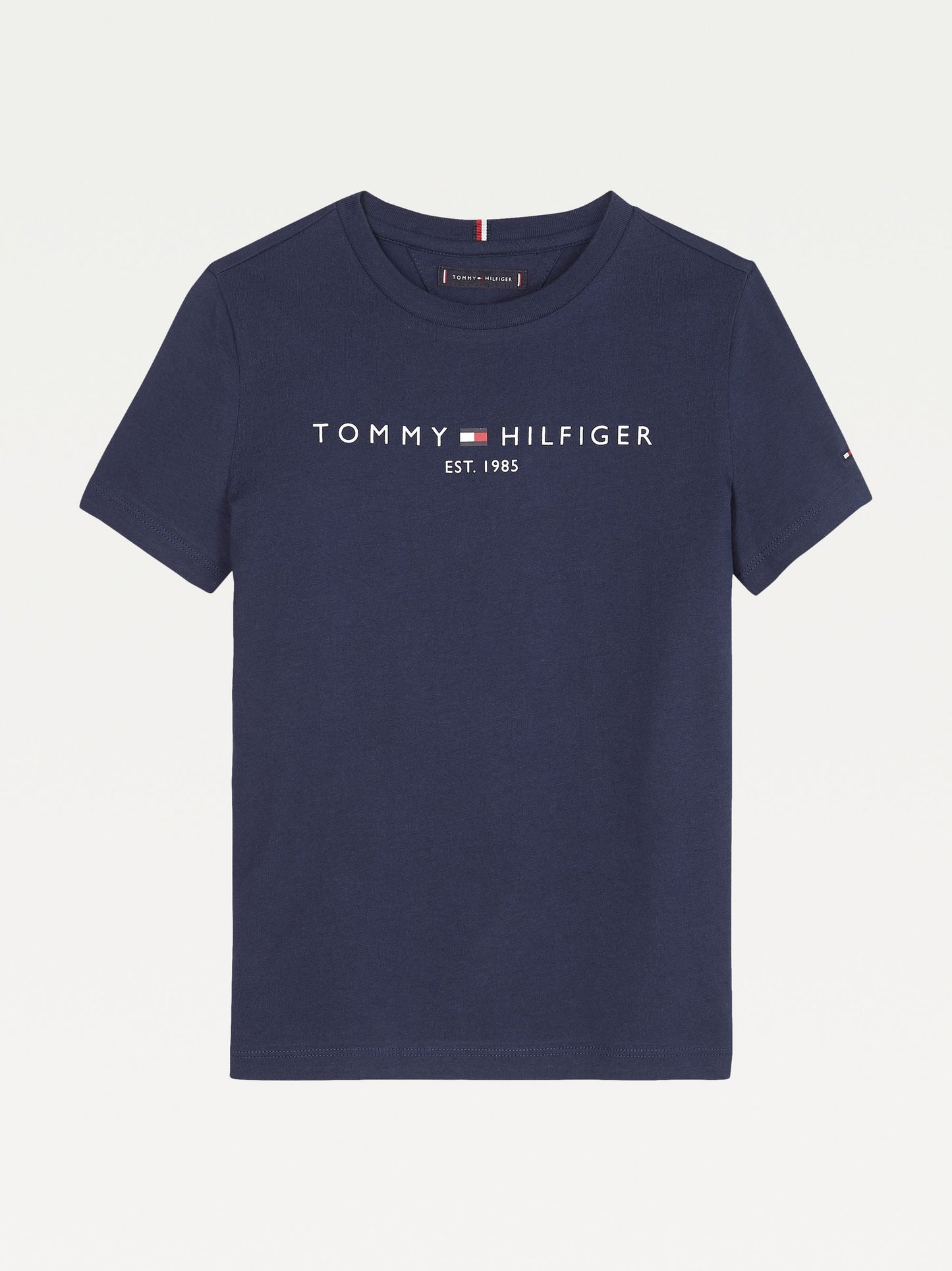 Tommy Hilfiger Blue Navy Essential T-Shirt image 5