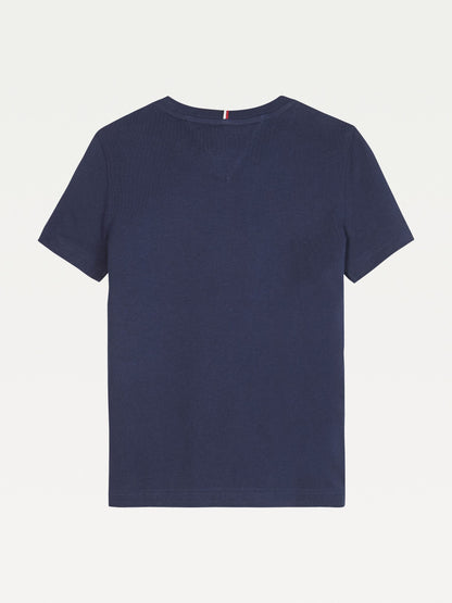 Tommy Hilfiger Blue Navy Essential T-Shirt image 6