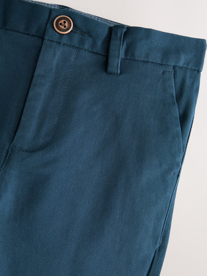 Dsiney Kidz - French Navy Blue Regular Fit Stretch Chino Trousers (3-17yrs) image 3