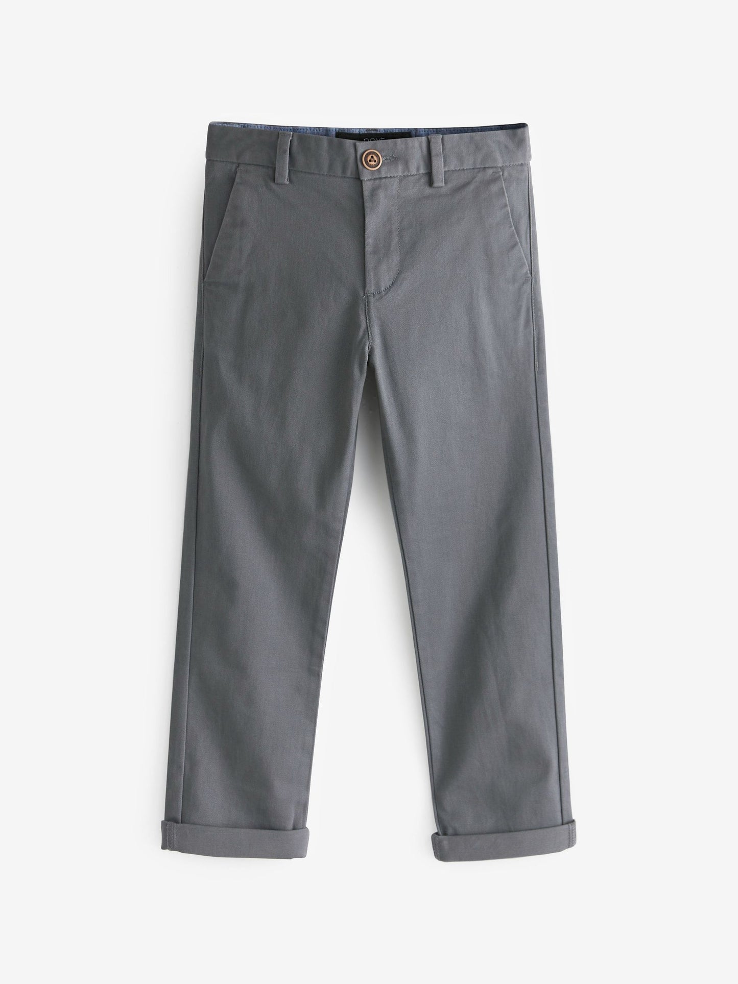 Dsiney Kidz - Charcoal Grey Regular Fit Stretch Chino Trousers (3-17yrs) image 4