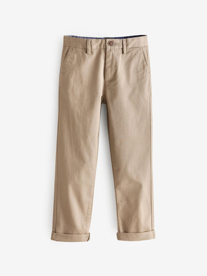 Dsiney Kidz - Stone Regular Fit Stretch Chino Trousers (3-17yrs) image 1