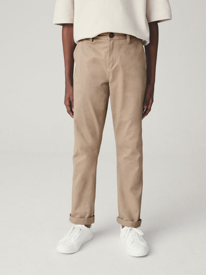 Dsiney Kidz - Stone Regular Fit Stretch Chino Trousers (3-17yrs) image 2