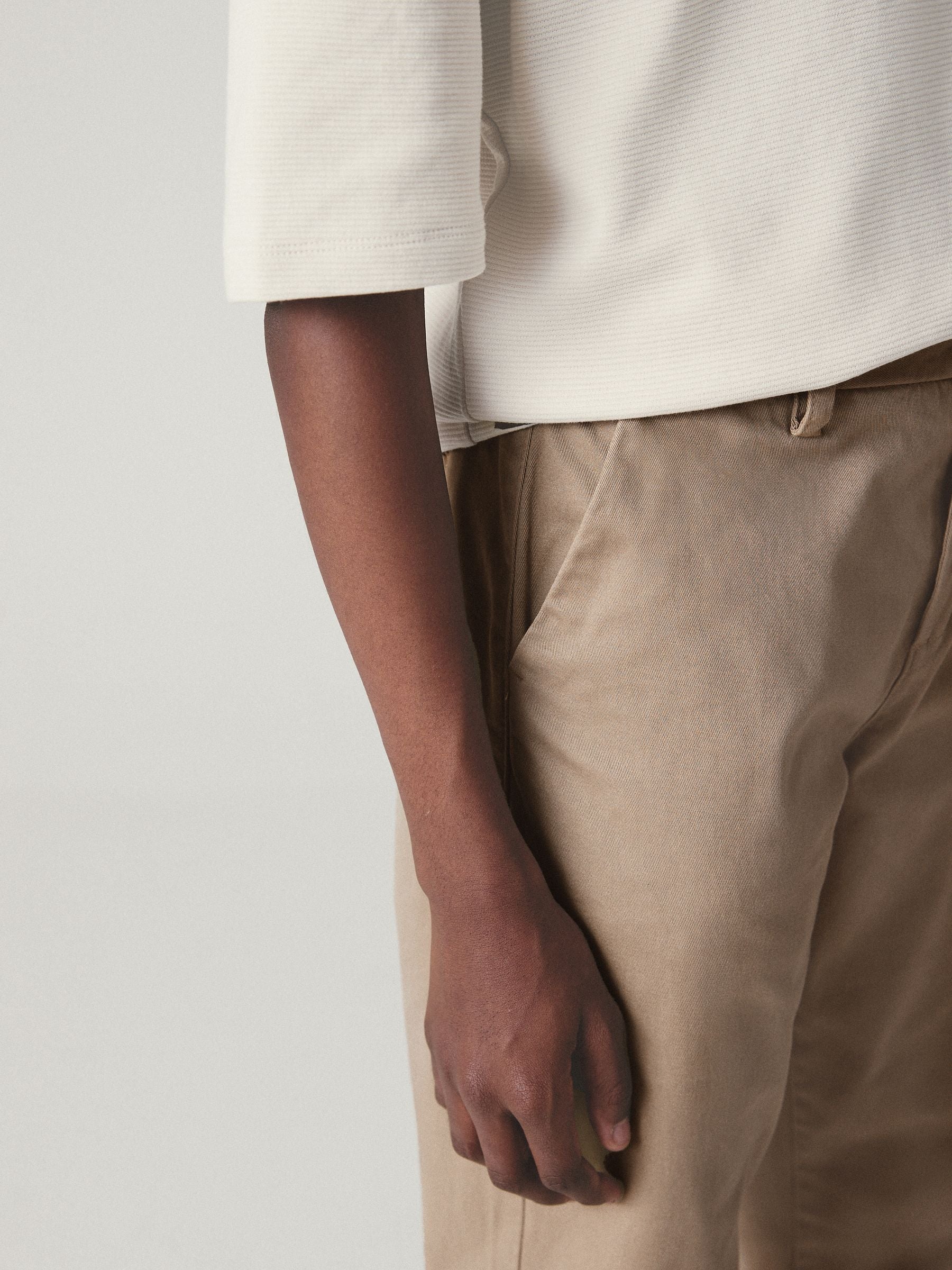 Dsiney Kidz - Stone Regular Fit Stretch Chino Trousers (3-17yrs) image 4