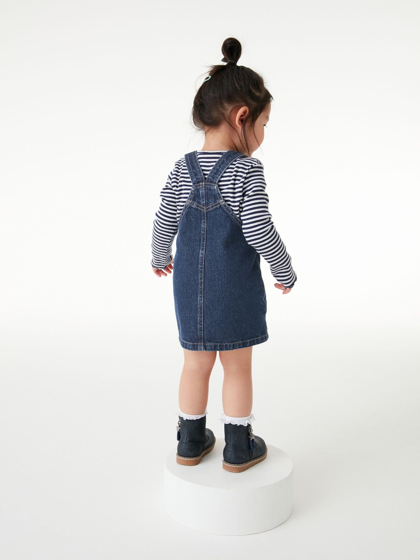 Indigo Blue Denim Pinafore Dress (3mths-7yrs)