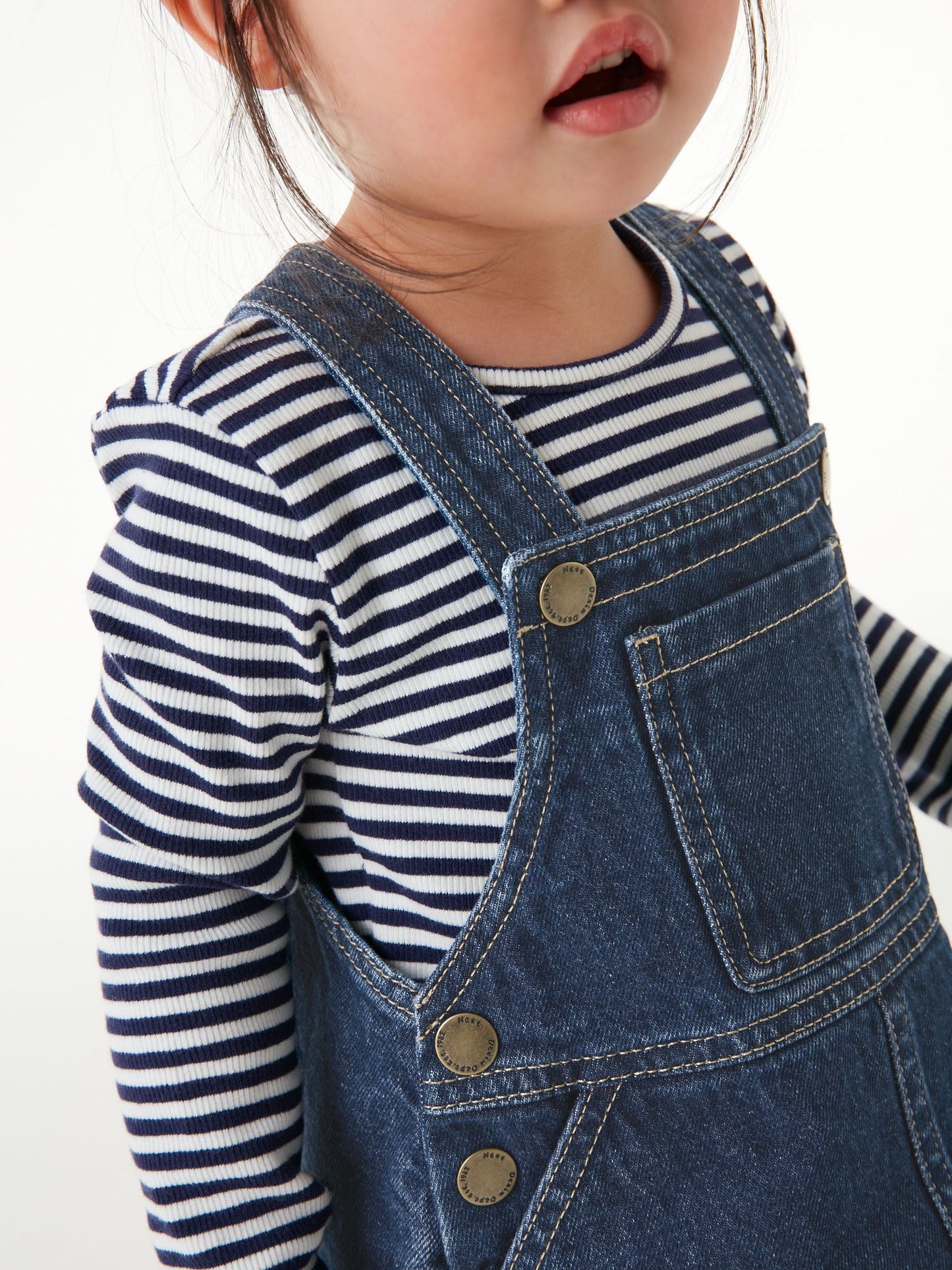 Indigo Blue Denim Pinafore Dress (3mths-7yrs)