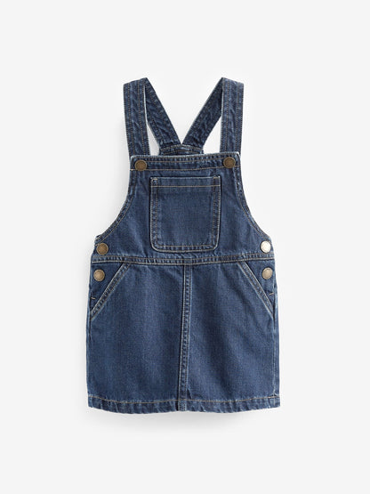 Indigo Blue Denim Pinafore Dress (3mths-7yrs)