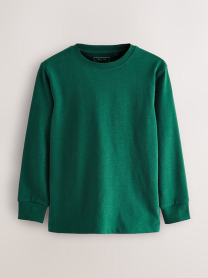 Dsiney Kidz - Green Forest Regular Fit Long Sleeve Cosy T-Shirt (3-16yrs) image 1