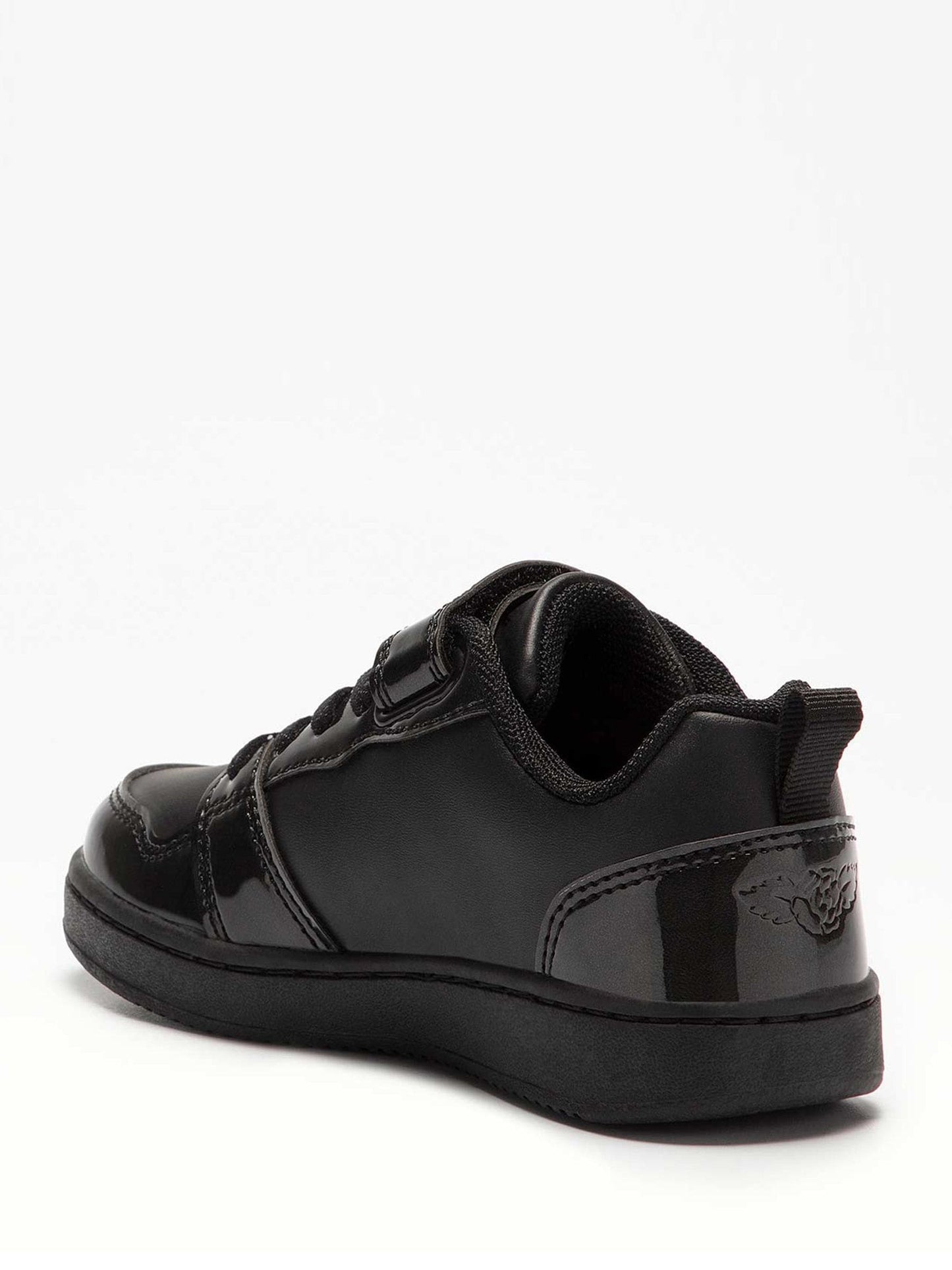 Lelli Kelly Black Patent Paris Low Trainers with Adjustable Strap image 2