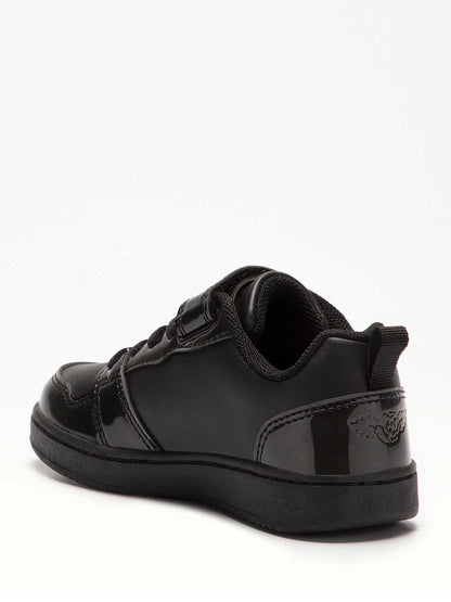 Lelli Kelly Black Patent Paris Low Trainers with Adjustable Strap image 2