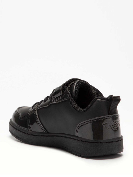 Lelli Kelly Black Patent Paris Low Trainers with Adjustable Strap image 2
