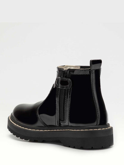 Lelli Kelly Black Patent Ruth Chelsea Boots image 2
