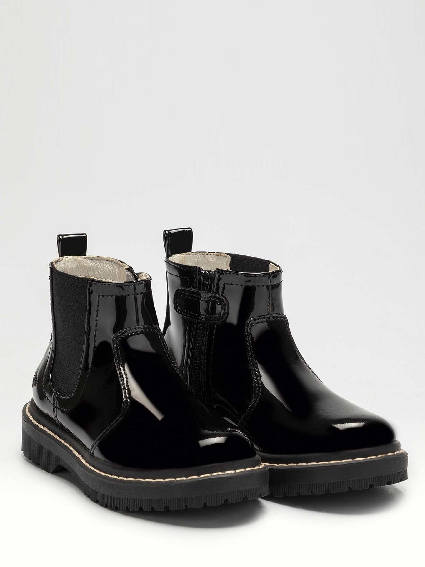 Lelli Kelly Black Patent Ruth Chelsea Boots image 3