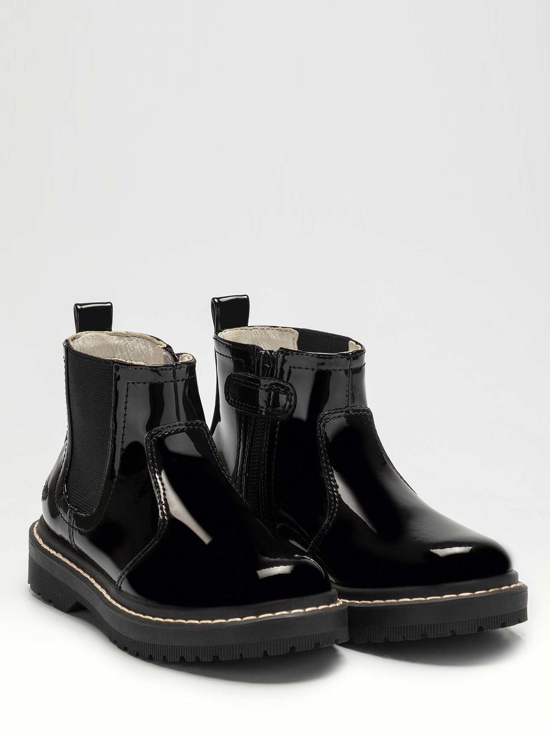 Lelli Kelly Black Patent Ruth Chelsea Boots image 3