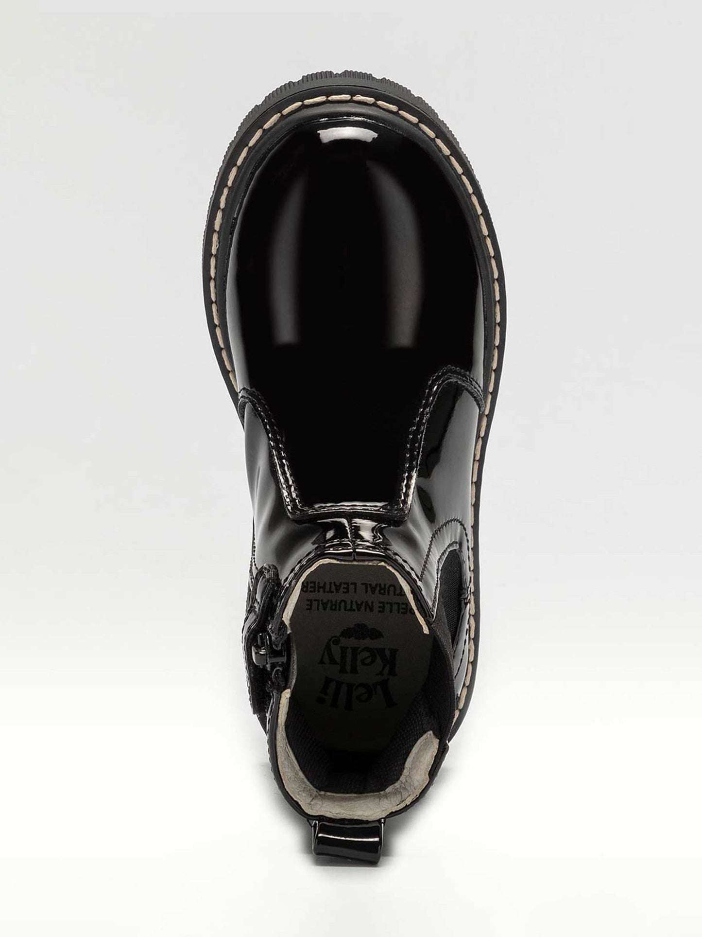Lelli Kelly Black Patent Ruth Chelsea Boots image 4