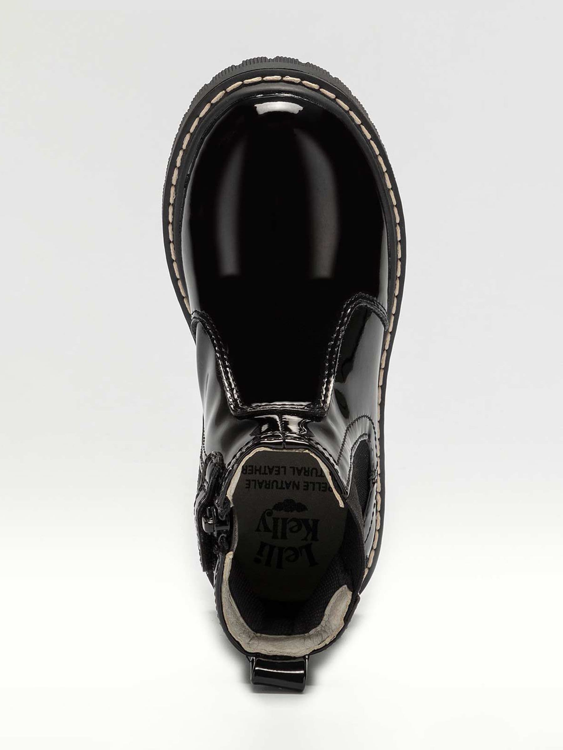 Lelli Kelly Black Patent Ruth Chelsea Boots image 4