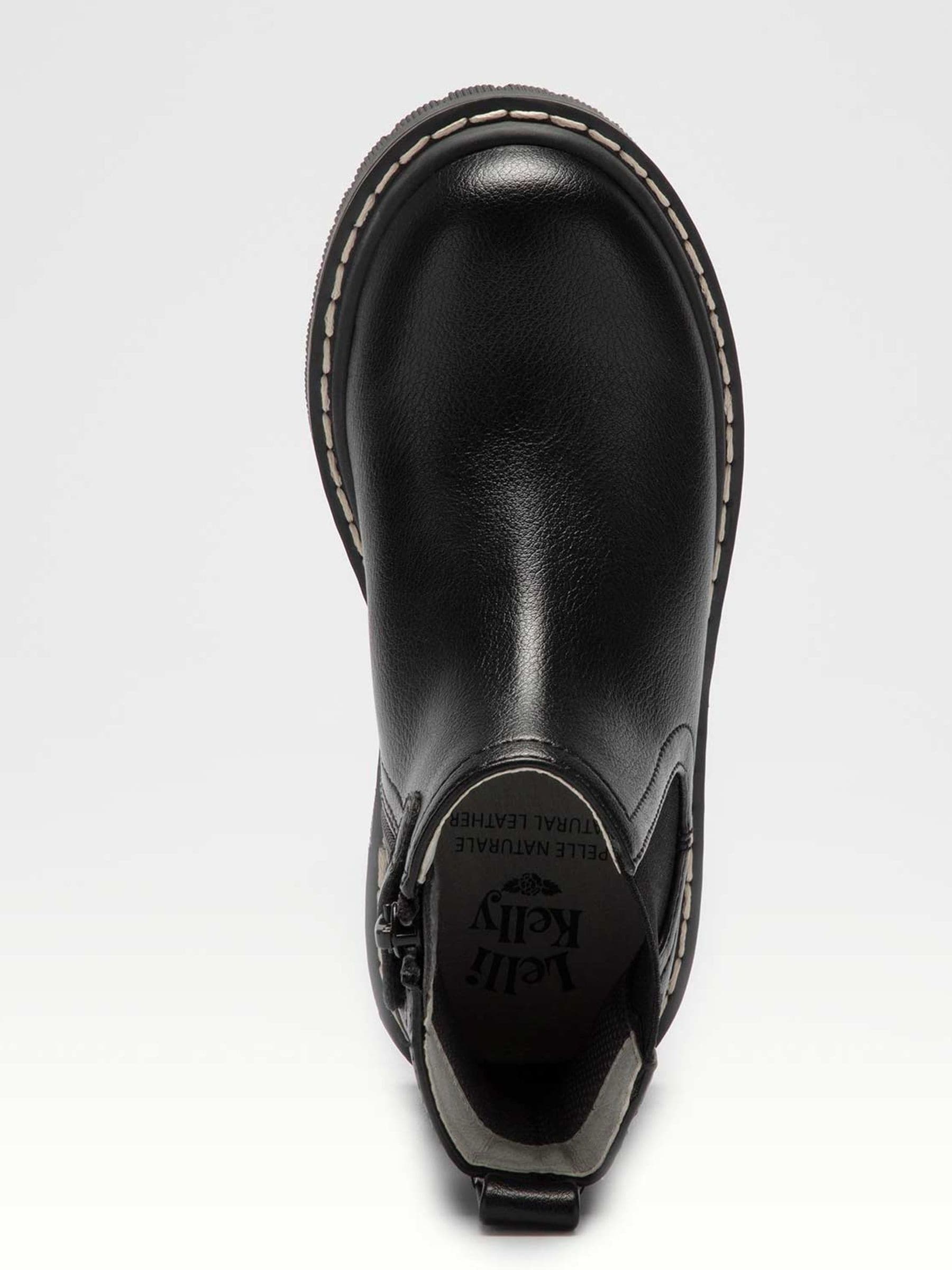 Lelli Kelly Black Leather Ruth Chelsea Boots image 4