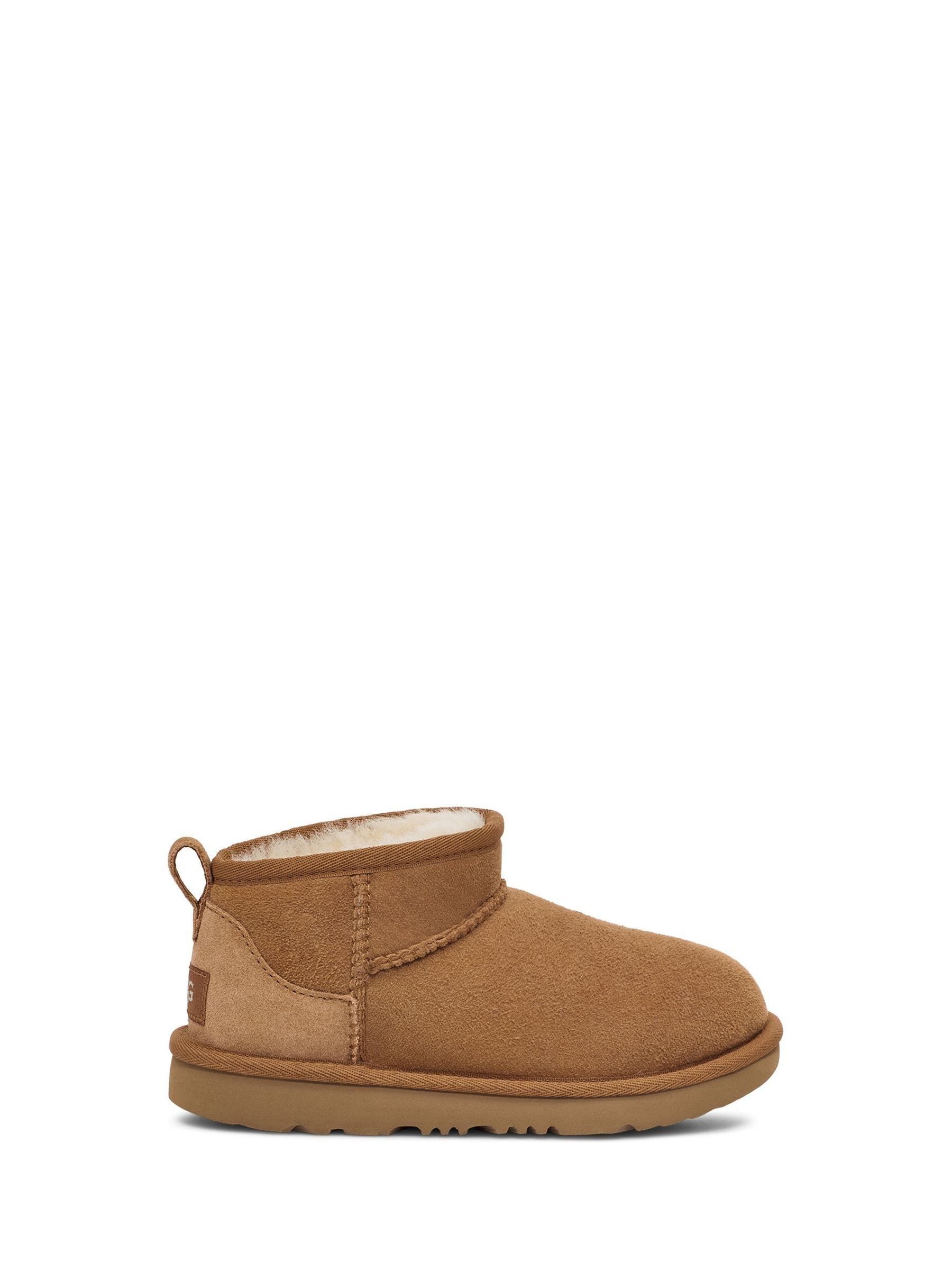 UGG Chestnut Brown Classic Ultra Mini Boots image 1
