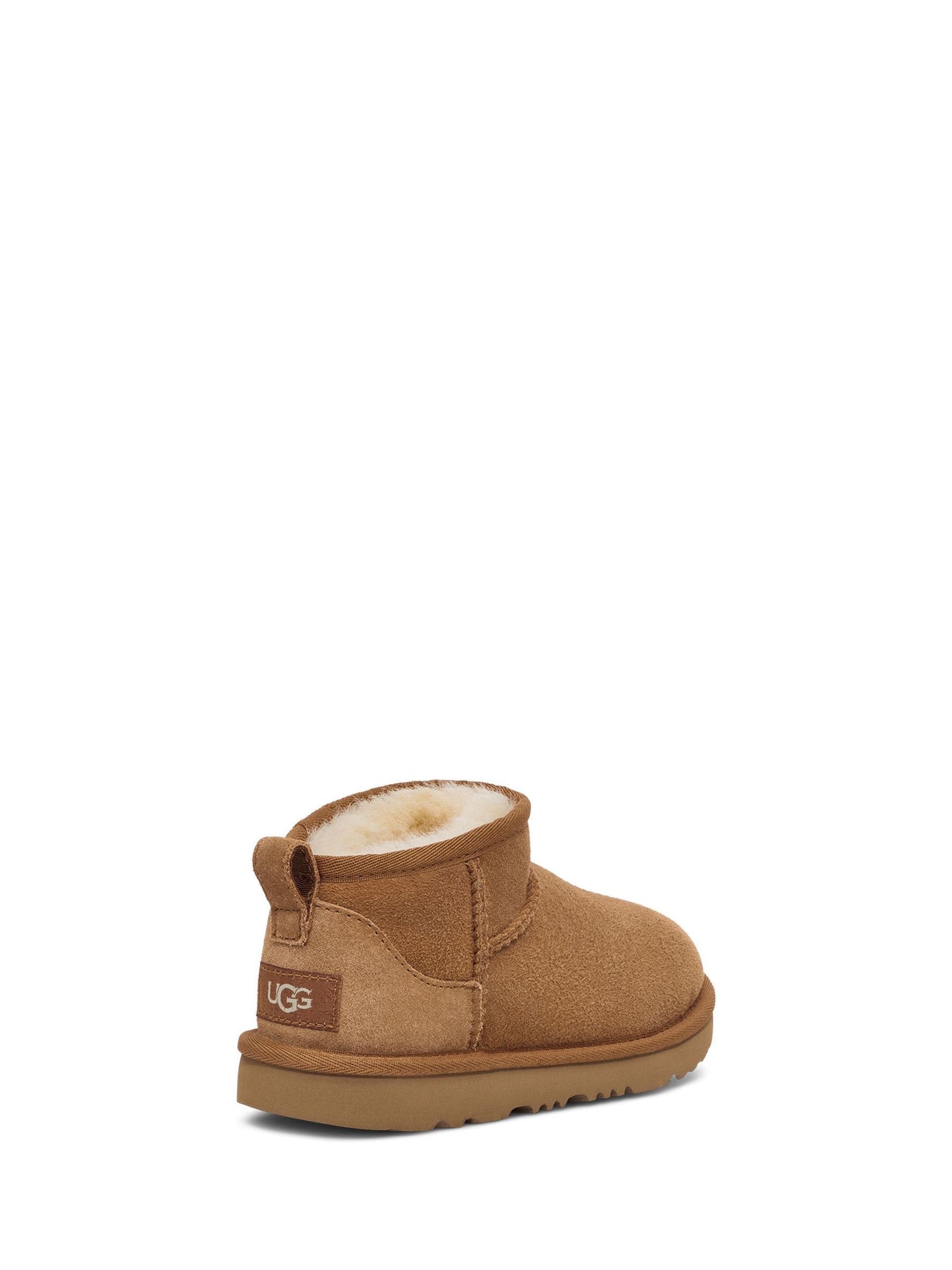 UGG Chestnut Brown Classic Ultra Mini Boots image 4