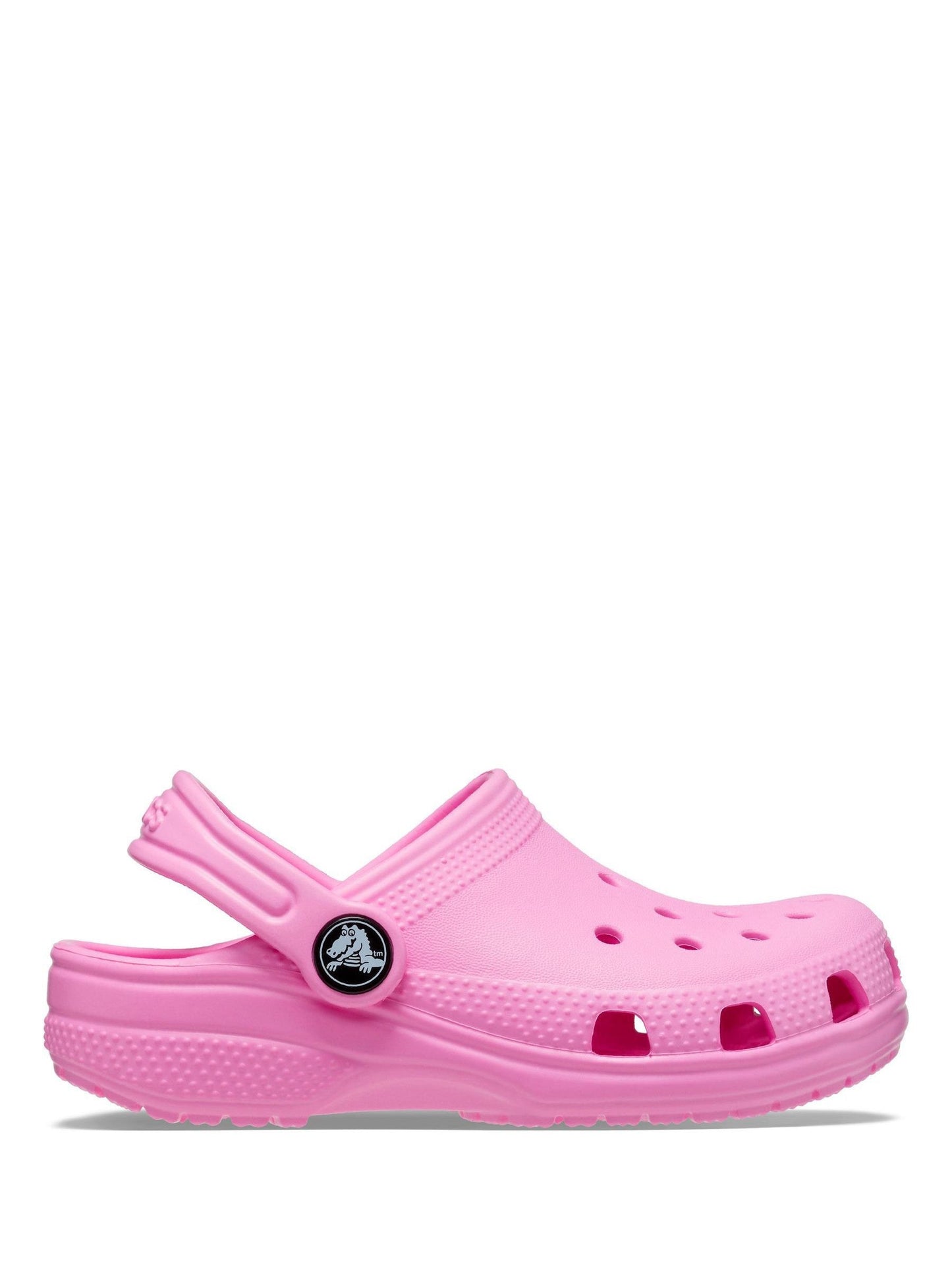 Crocs Pink Classic Toddler Clogs image 1