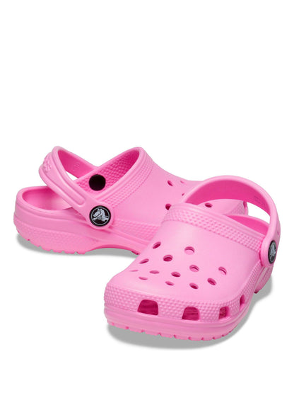 Crocs Pink Classic Toddler Clogs image 4