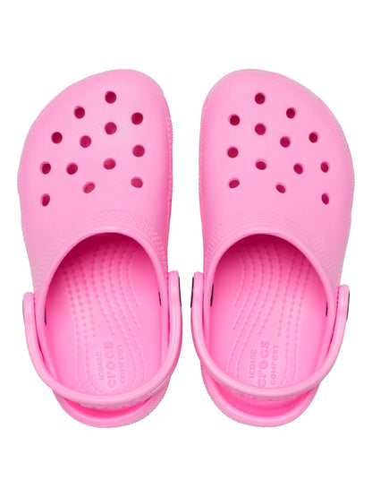 Crocs Pink Classic Toddler Clogs image 5