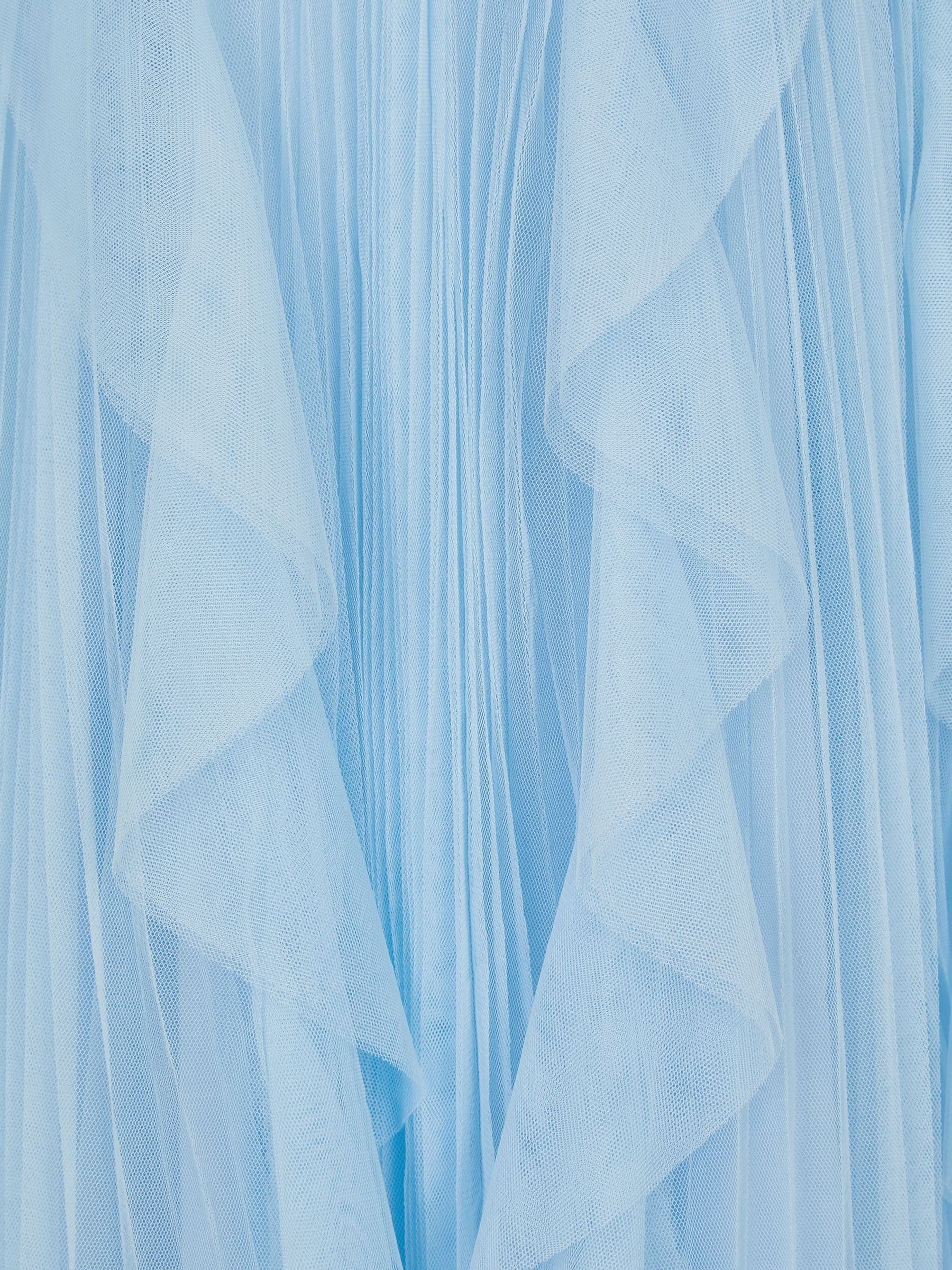 Monsoon Blue Scarla Sequin Ruffle Party Dress image 4
