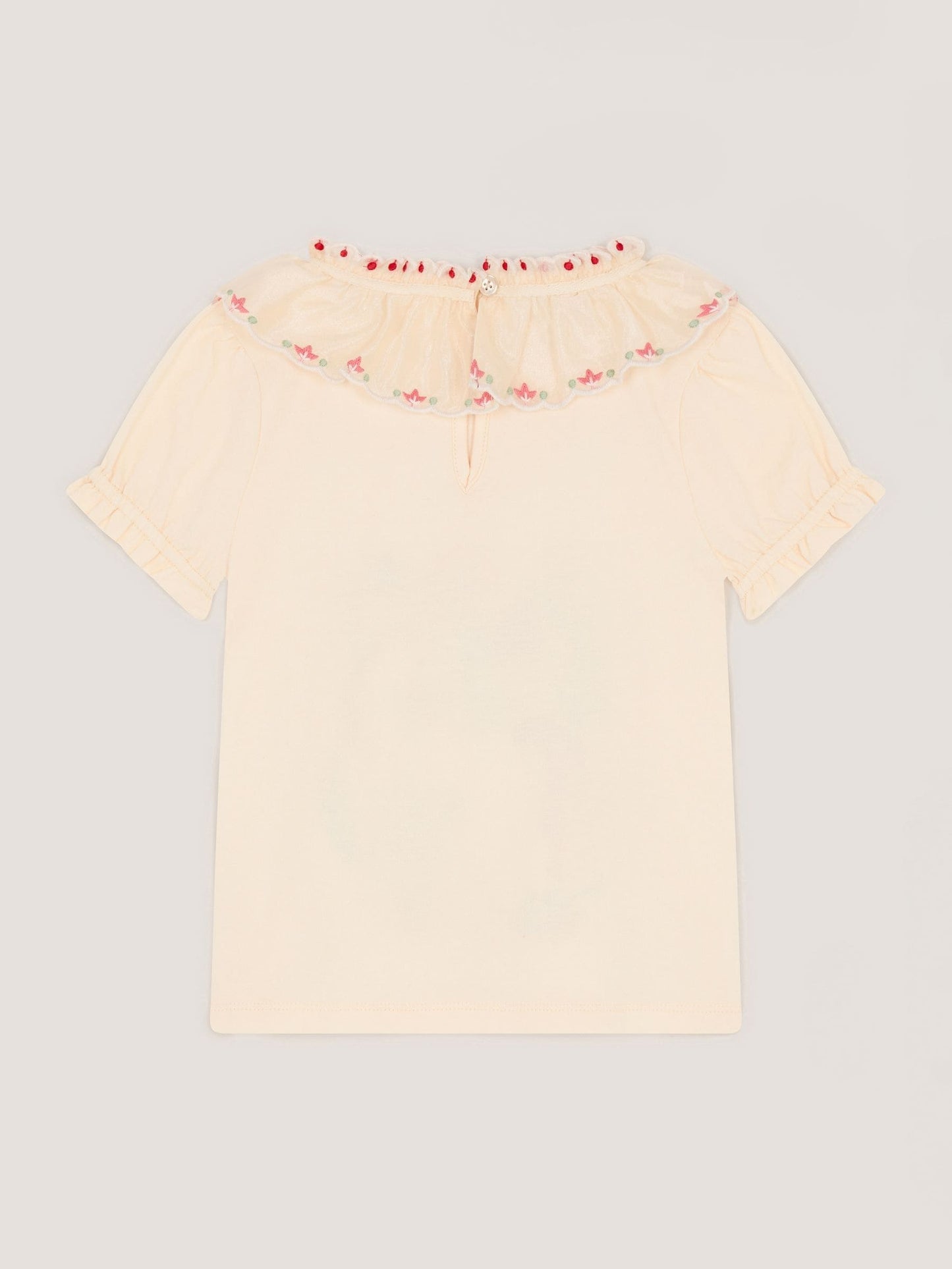 Dsiney Kidz - Monsoon Cream Sequin Unicorn Collar Top image 3