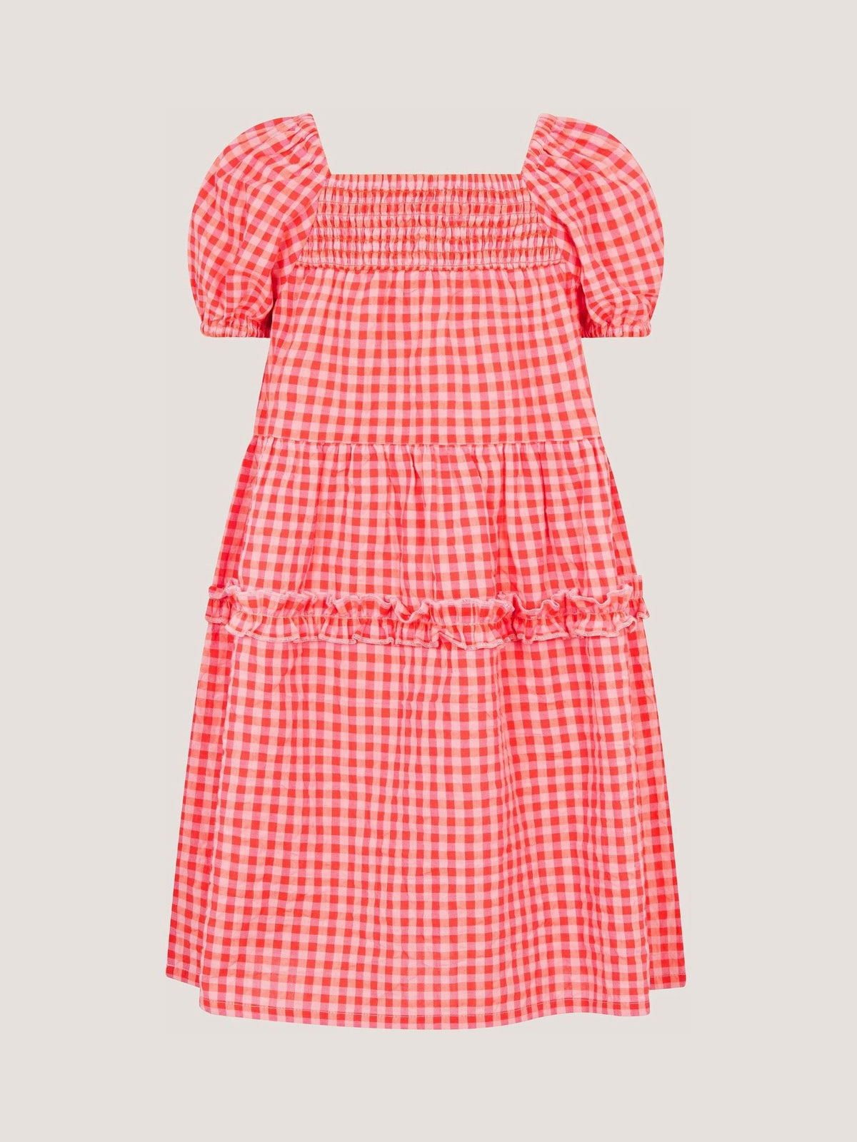 Dsiney Kidz - Monsoon Pink Sequin Butterfly Gingham Dress image 3