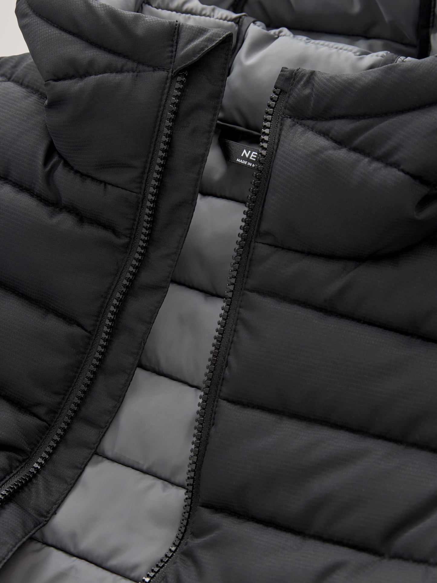 Dsiney Kidz - Black Reflective Quilted Midweight Hooded Jacket (3-17yrs) image 6