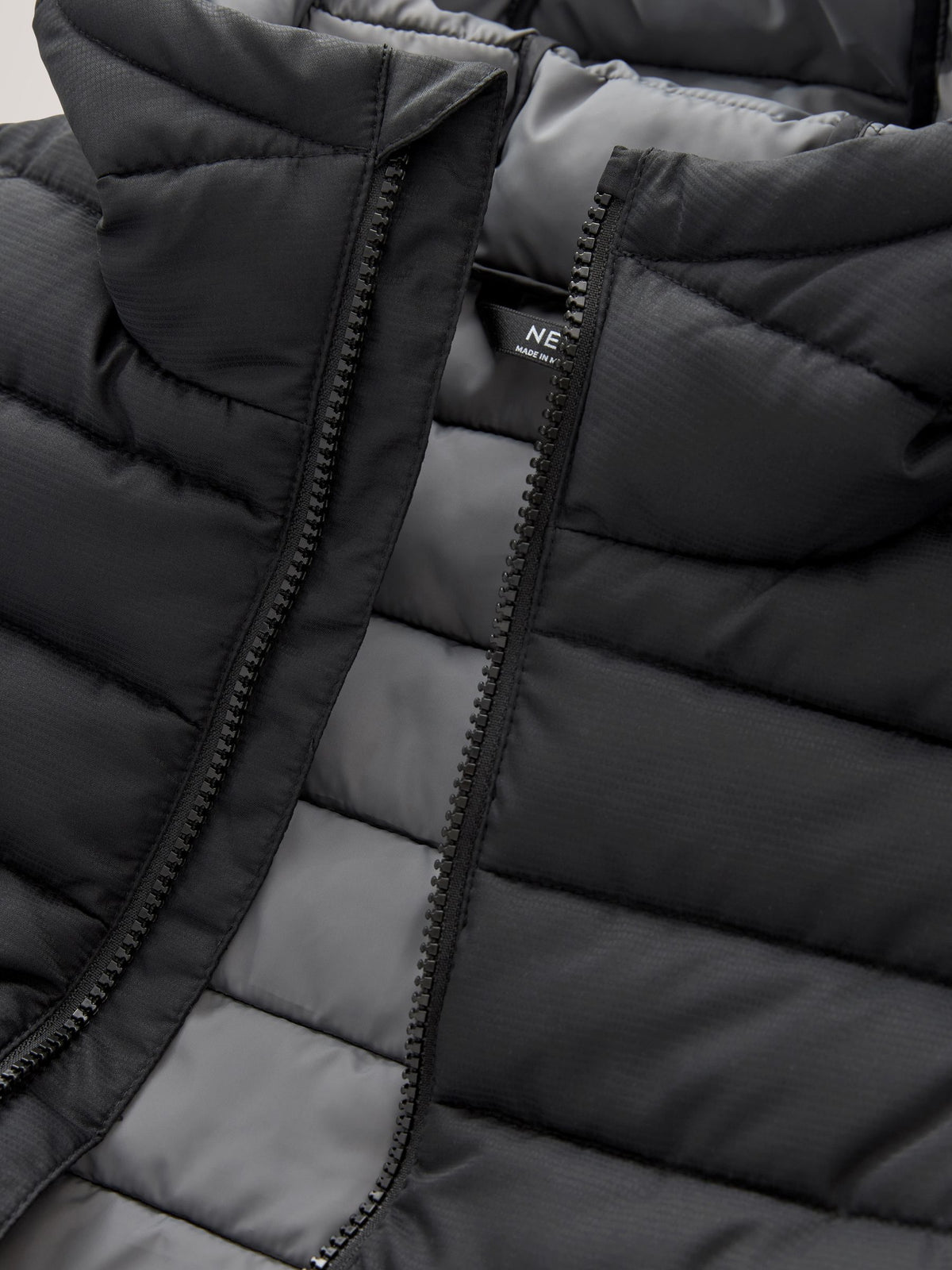 Dsiney Kidz - Black Reflective Quilted Midweight Hooded Jacket (3-17yrs) image 6