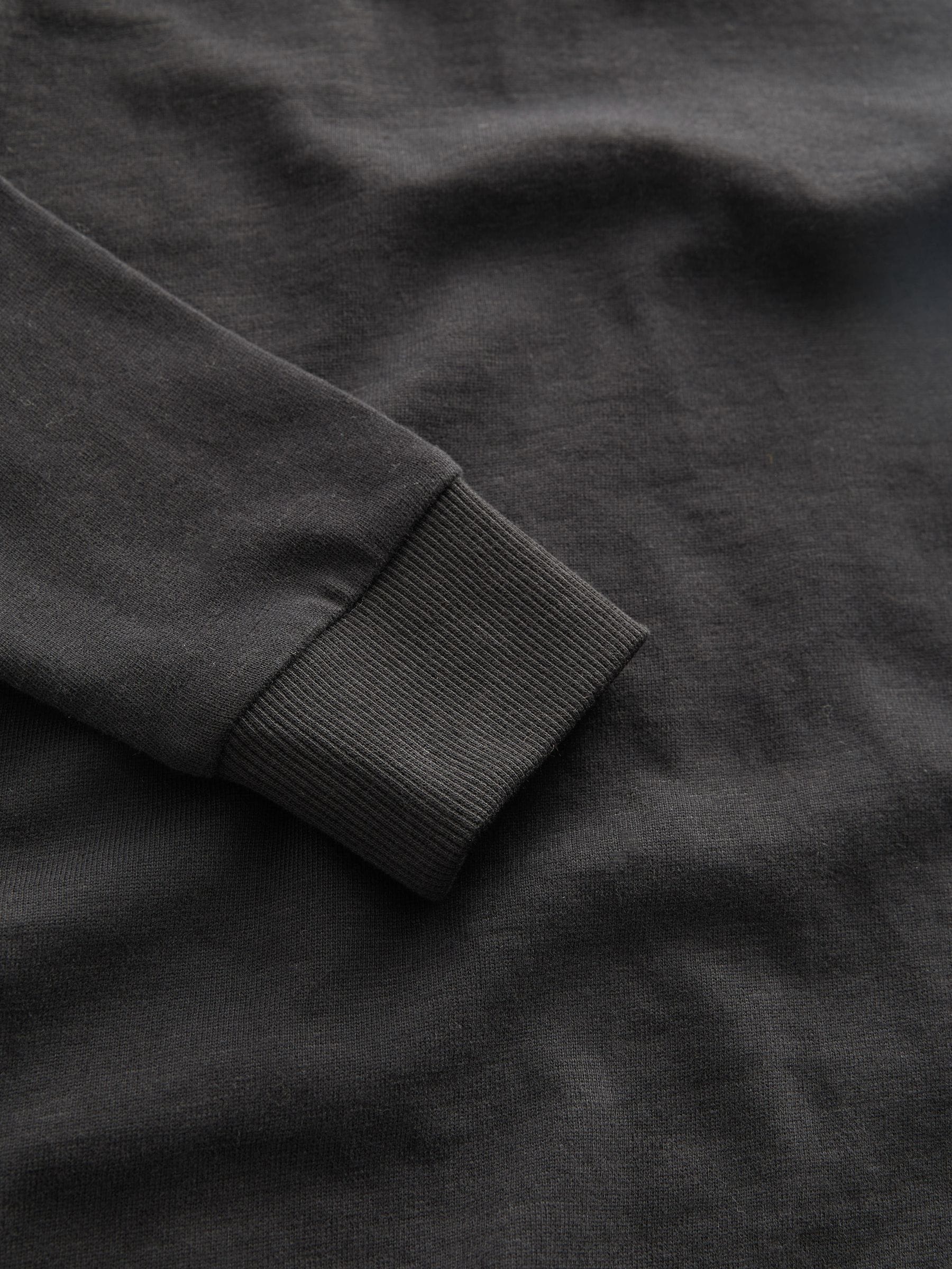 Black Regular Fit Long Sleeve Cosy T-Shirt (3-16yrs) image 3