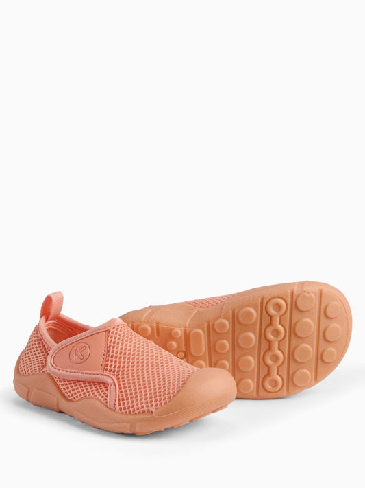 KIDLY by MORI Orange Lightweight & Breathable Soft Beach Shoes image 2