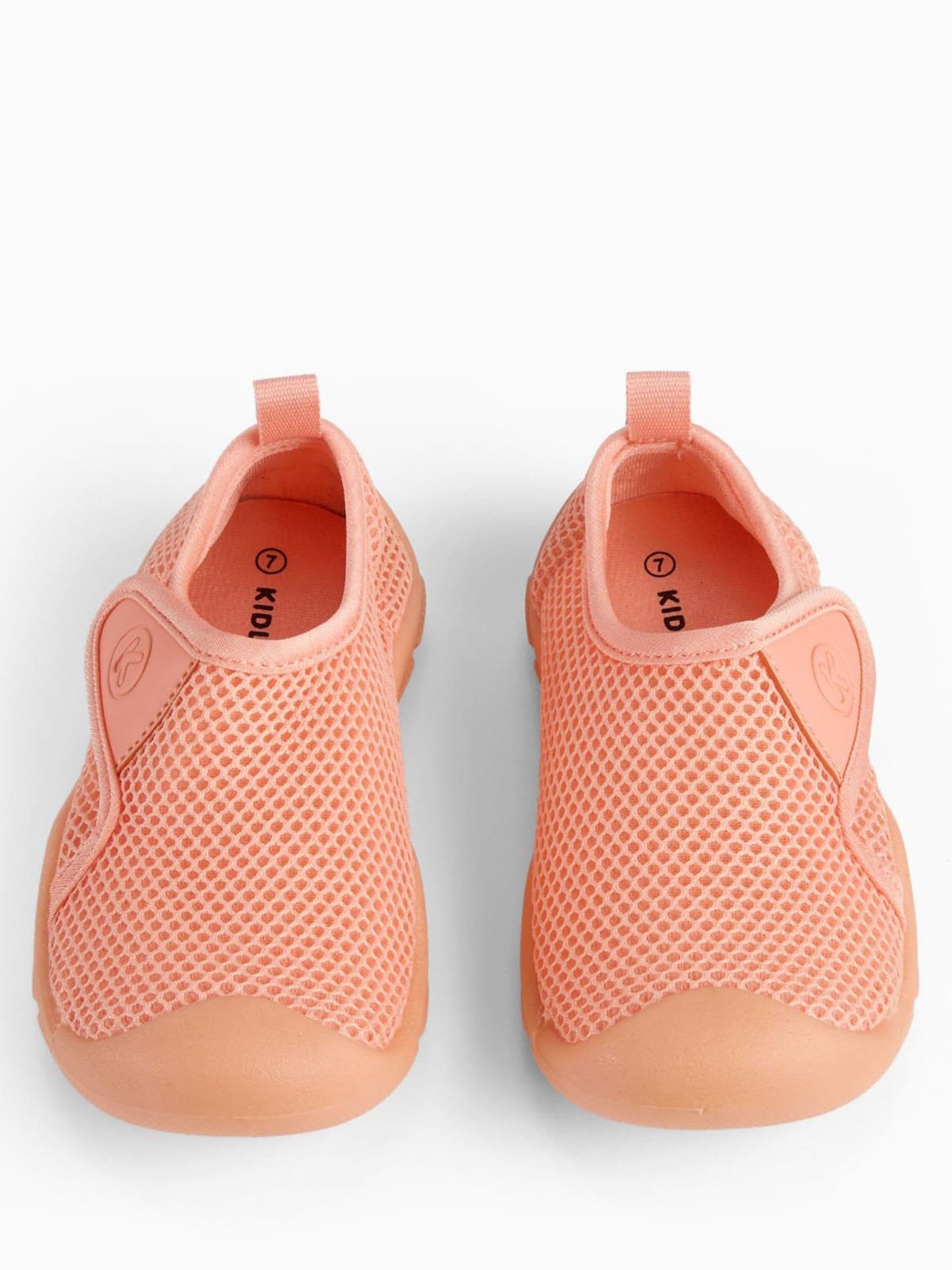 KIDLY by MORI Orange Lightweight & Breathable Soft Beach Shoes image 3
