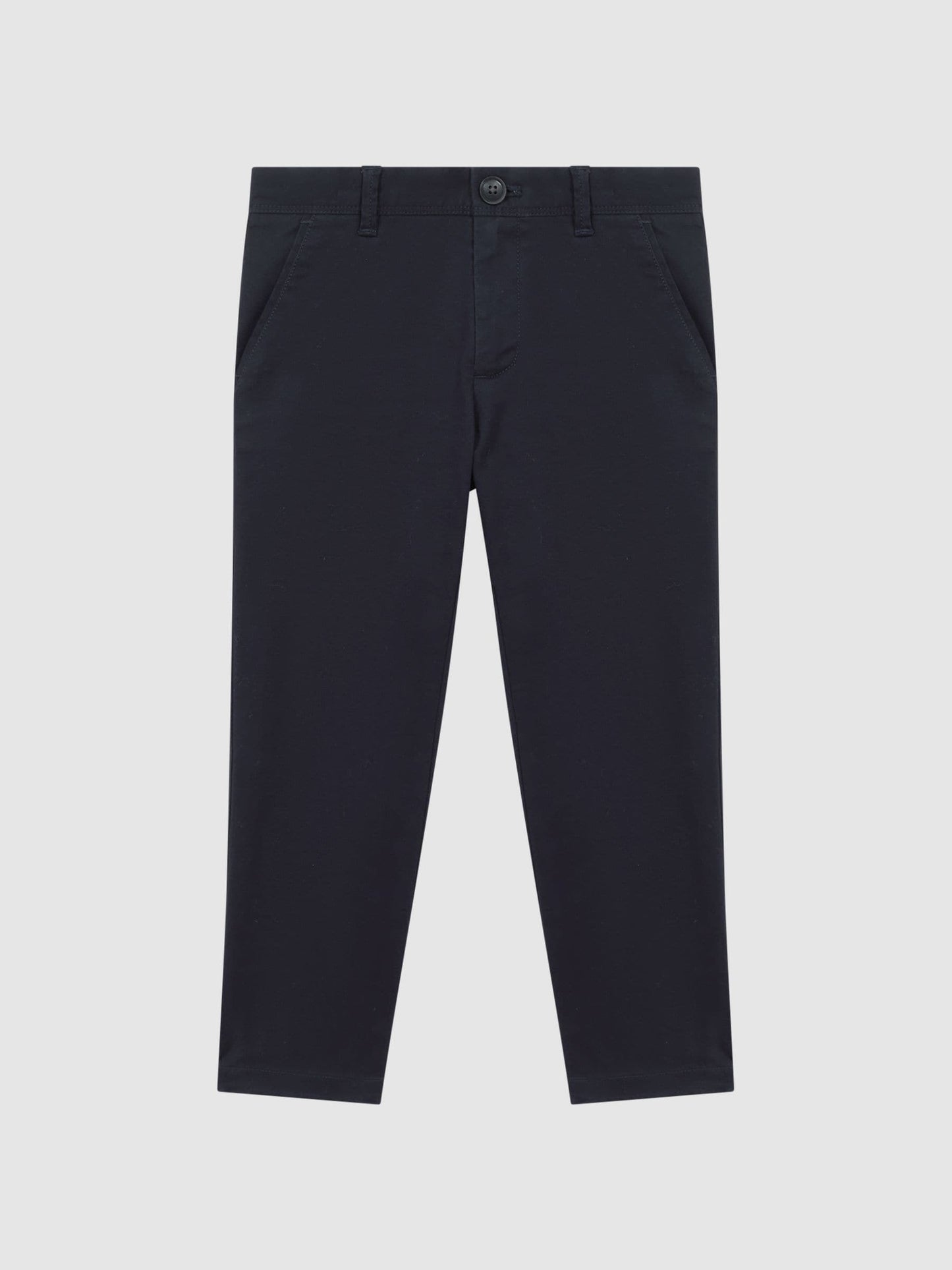 Reiss Navy Pitch 9-14 yrs Slim Fit Casual Chinos image 2