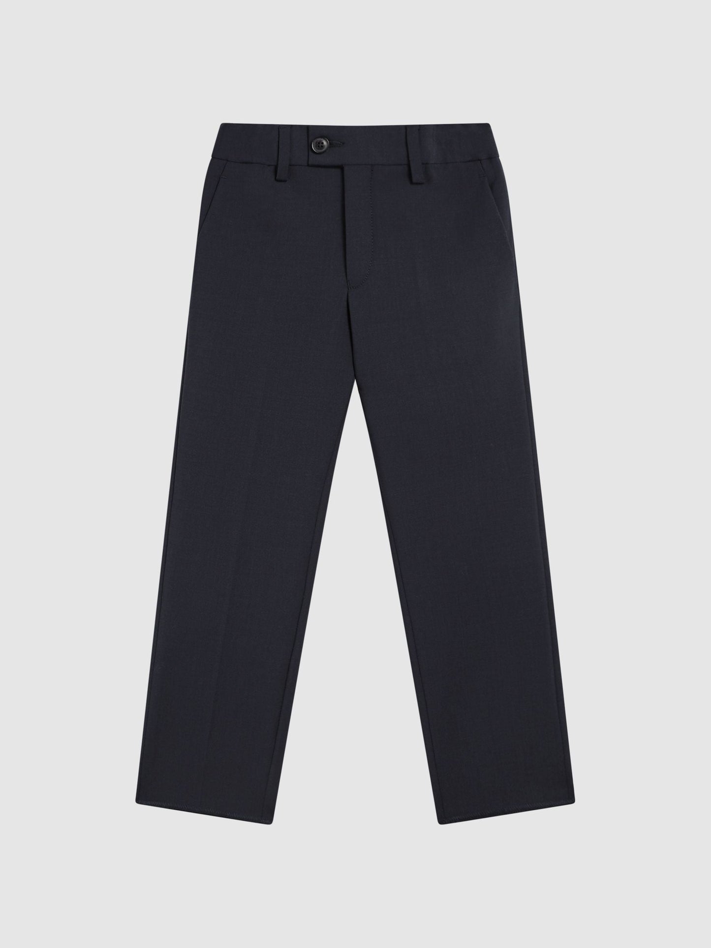 Reiss Navy Hope 4-9 yrs Wool-Blend Suit Trousers image 2